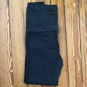 Hatch Black and Grey Houndstooth Ultimate Legging